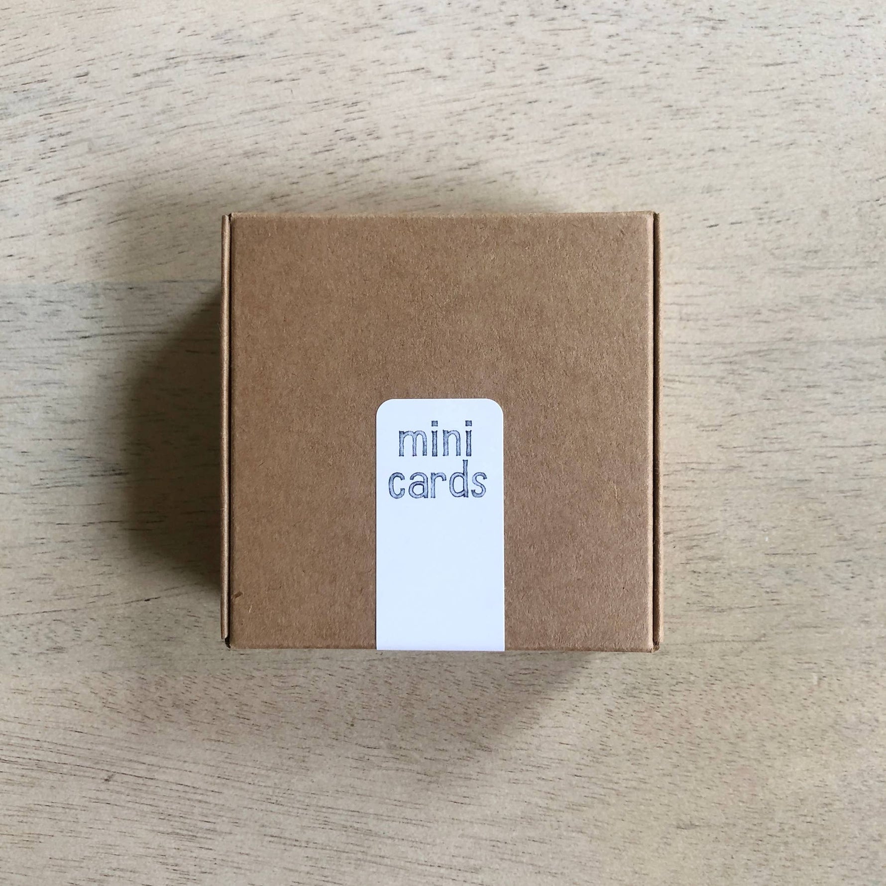 Mini Cards Set / Sushi . Maki - Knife Shift