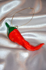 CERAMIC CHILI PEPPER ORNAMENT - Knife Shift
