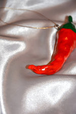 CERAMIC CHILI PEPPER ORNAMENT - Knife Shift