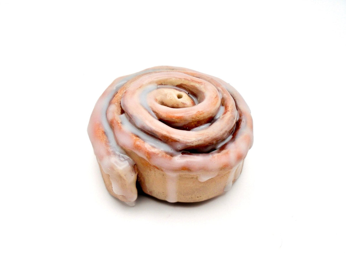CERAMIC CINNAMON BUN INCENSE HOLDER - Knife Shift