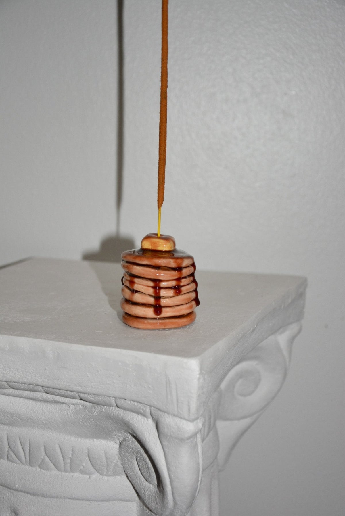 CERAMIC PANCAKE STACK INCENSE HOLDER - Knife Shift