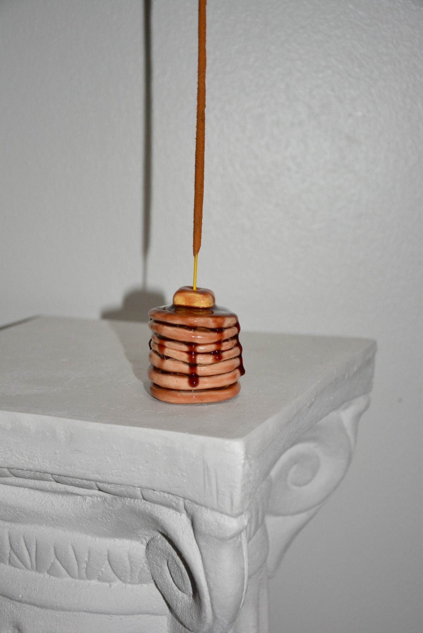 CERAMIC PANCAKE STACK INCENSE HOLDER - Knife Shift