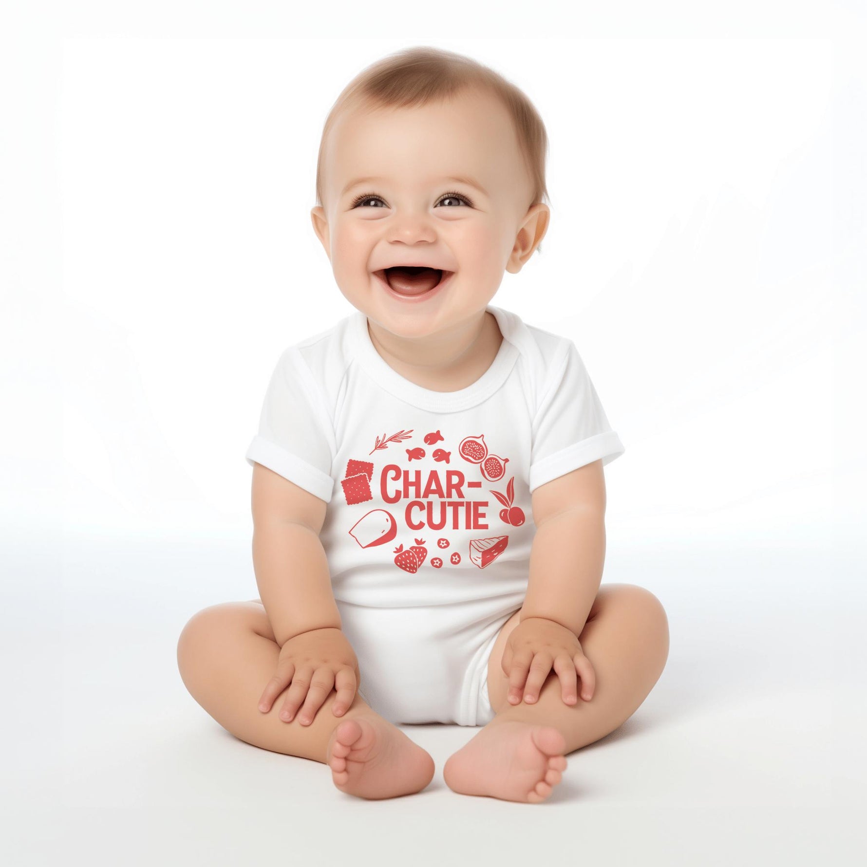 Char-Cutie Baby Bodysuit - Knife Shift