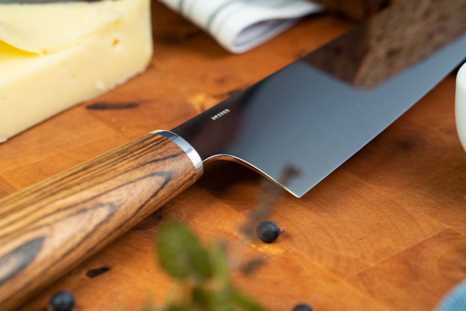 A&C Chef Knife - Bocote - Knife Shift
