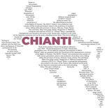 Chianti Wine Map - Pocket T-shirt-T-Shirt-gift ideas for foodies-Knife Shift