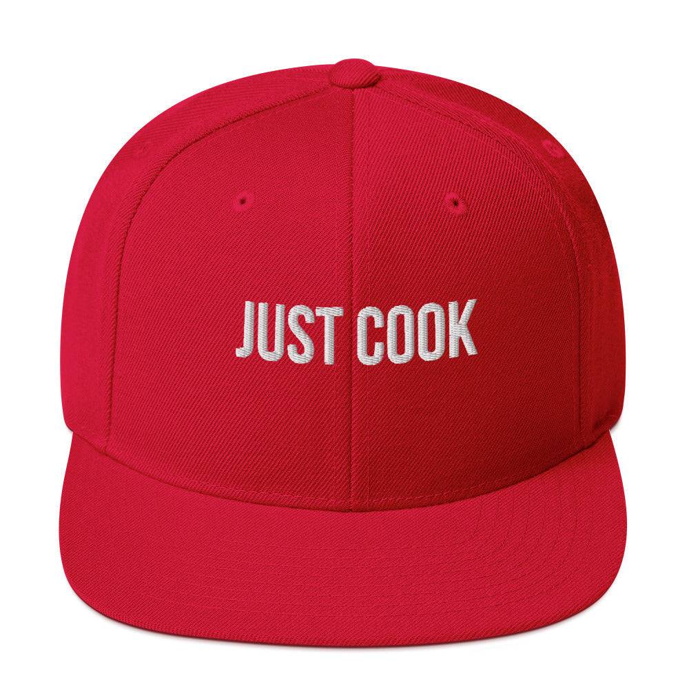Just Cook Snapback Hat - Knife Shift