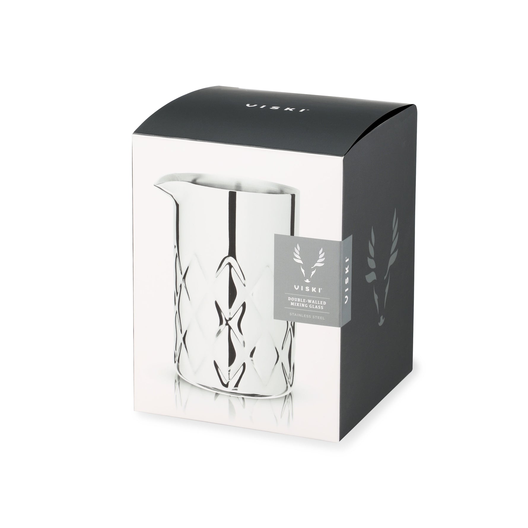 Admiral Stainless Steel Double-Walled Mixing Glass - Knife Shift
