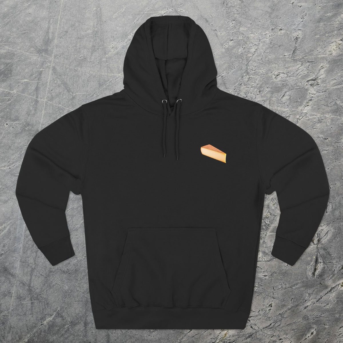 Comté Cheese Map - Midweight Hoodie-Hoodie-gift ideas for foodies-Knife Shift