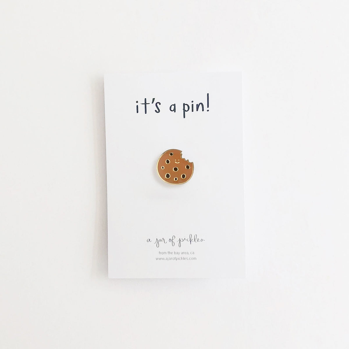 Chocolate Chip Cookie Pin - Knife Shift
