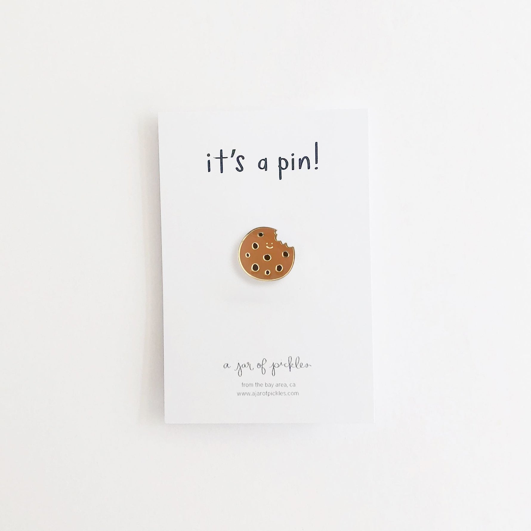 Chocolate Chip Cookie Pin - Knife Shift