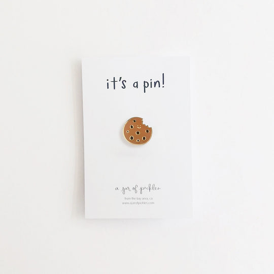 Chocolate Chip Cookie Pin - Knife Shift