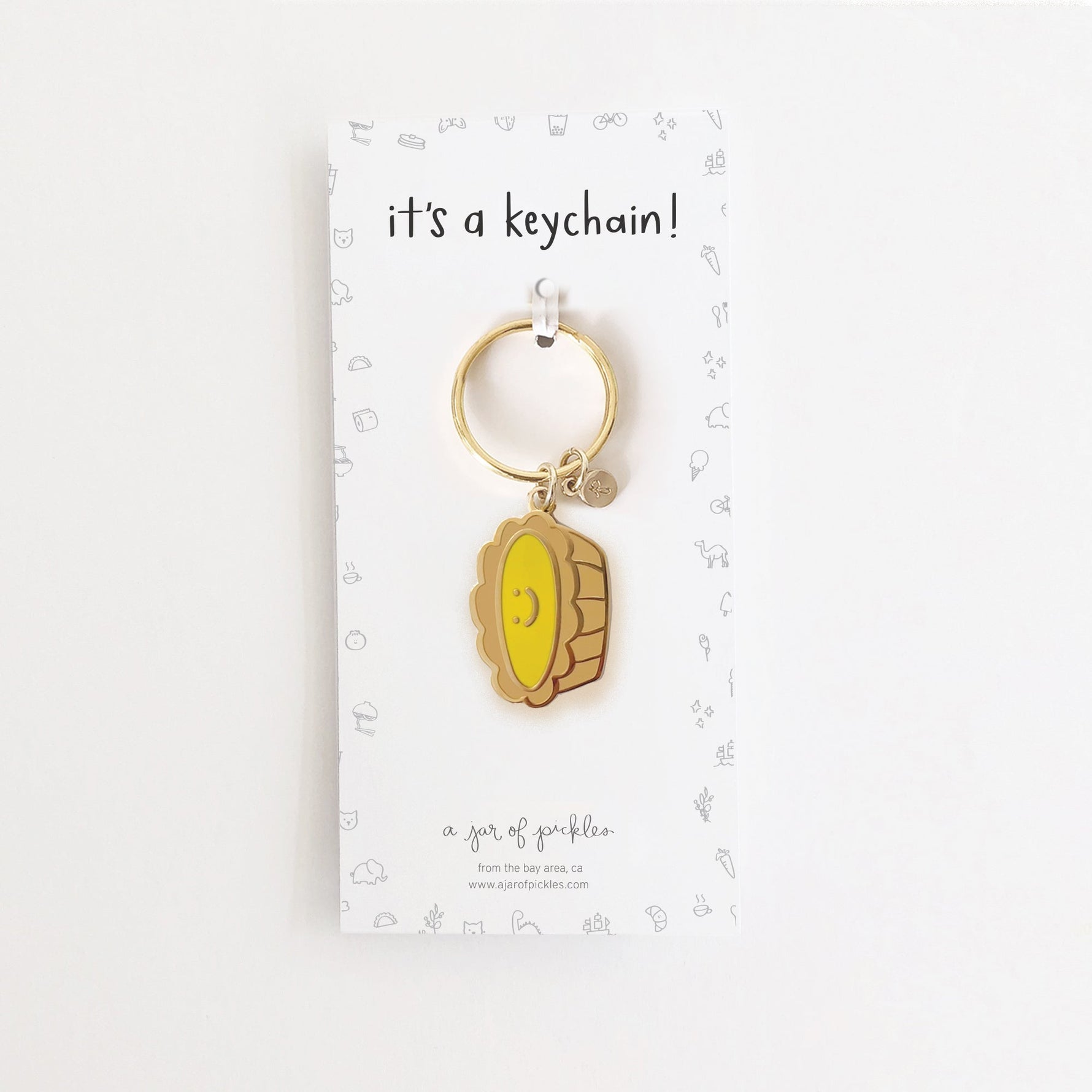 Dan Tat Egg Tart Keychain - Knife Shift