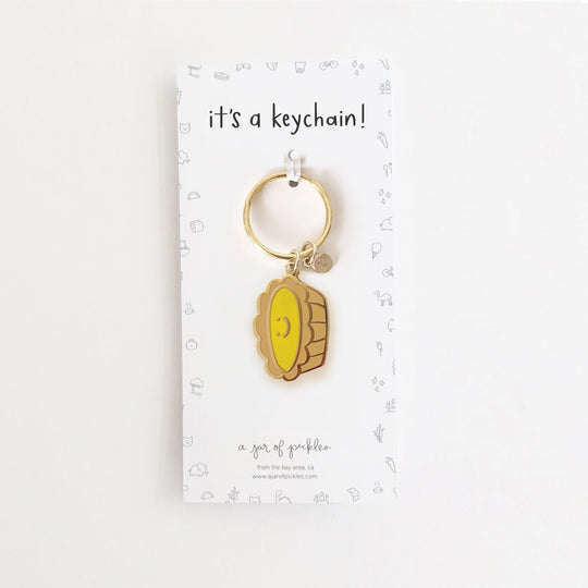 Dan Tat Egg Tart Keychain - Knife Shift