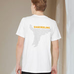 Darjeeling Tea Map - Pocket T-shirt-T-Shirt-gift ideas for foodies-Knife Shift