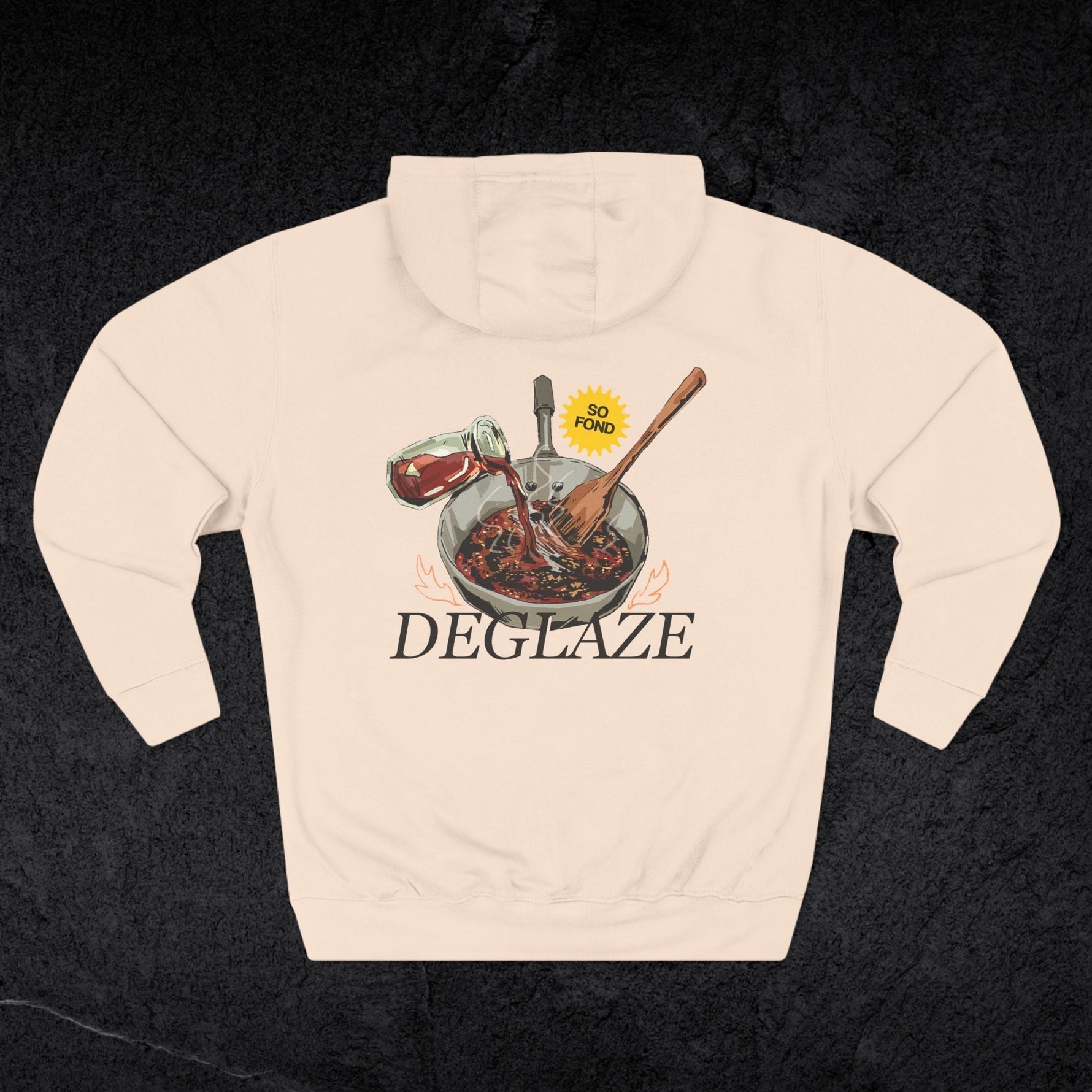 Deglaze Technique - Hoodie-Hoodie-gift ideas for foodies-Knife Shift