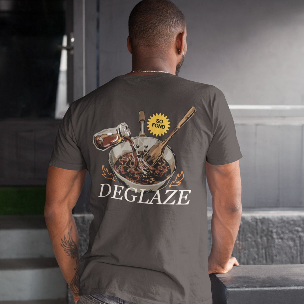 Deglaze Technique - Unisex Heavyweight T-shirt-T-Shirt-gift ideas for foodies-Knife Shift