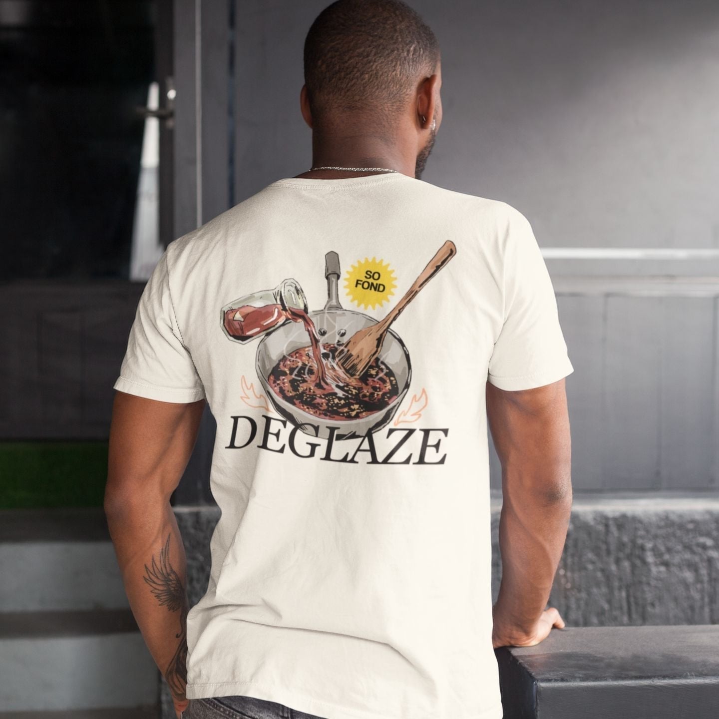 Deglaze Technique - Unisex Heavyweight T-shirt-T-Shirt-gift ideas for foodies-Knife Shift