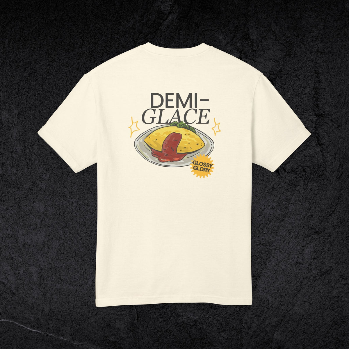 Demi-glace Technique - Unisex Heavyweight T-shirt-T-Shirt-gift ideas for foodies-Knife Shift