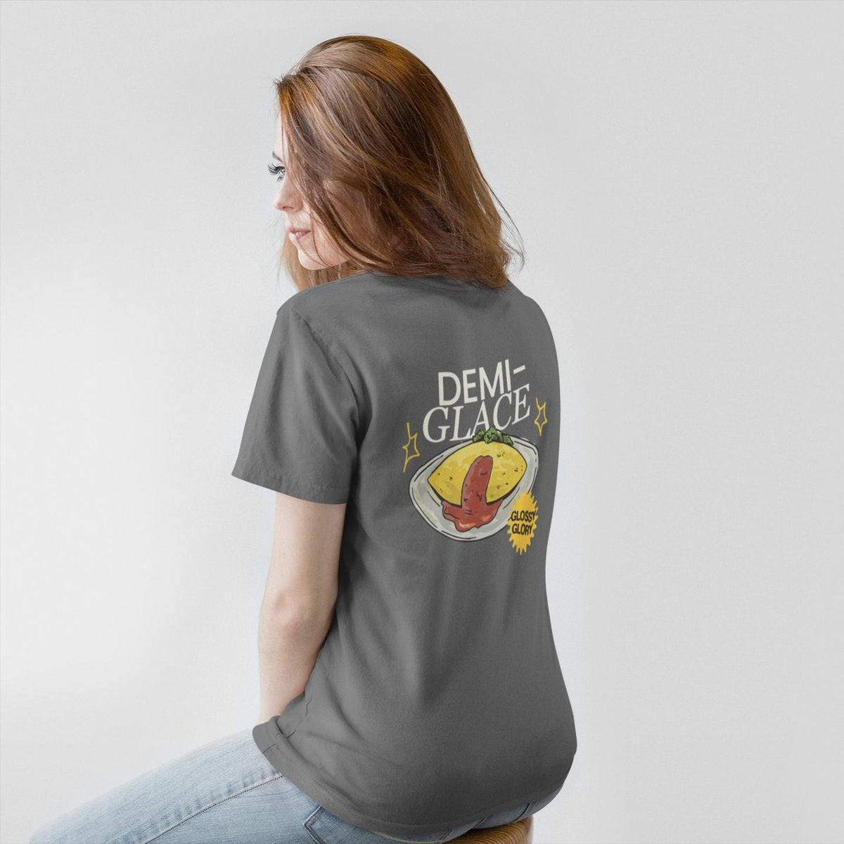 Demi-glace Technique - Unisex Heavyweight T-shirt-T-Shirt-gift ideas for foodies-Knife Shift