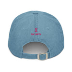 THE SMITH Cotton "Rosé The Day Away" Denim Hat - Knife Shift