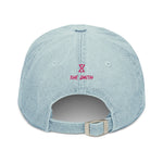 THE SMITH Cotton "Rosé The Day Away" Denim Hat - Knife Shift