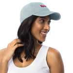 THE SMITH Cotton "Rosé The Day Away" Denim Hat - Knife Shift