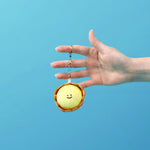 Mini Dan Tat Egg Tart Plushie Keychain - Knife Shift