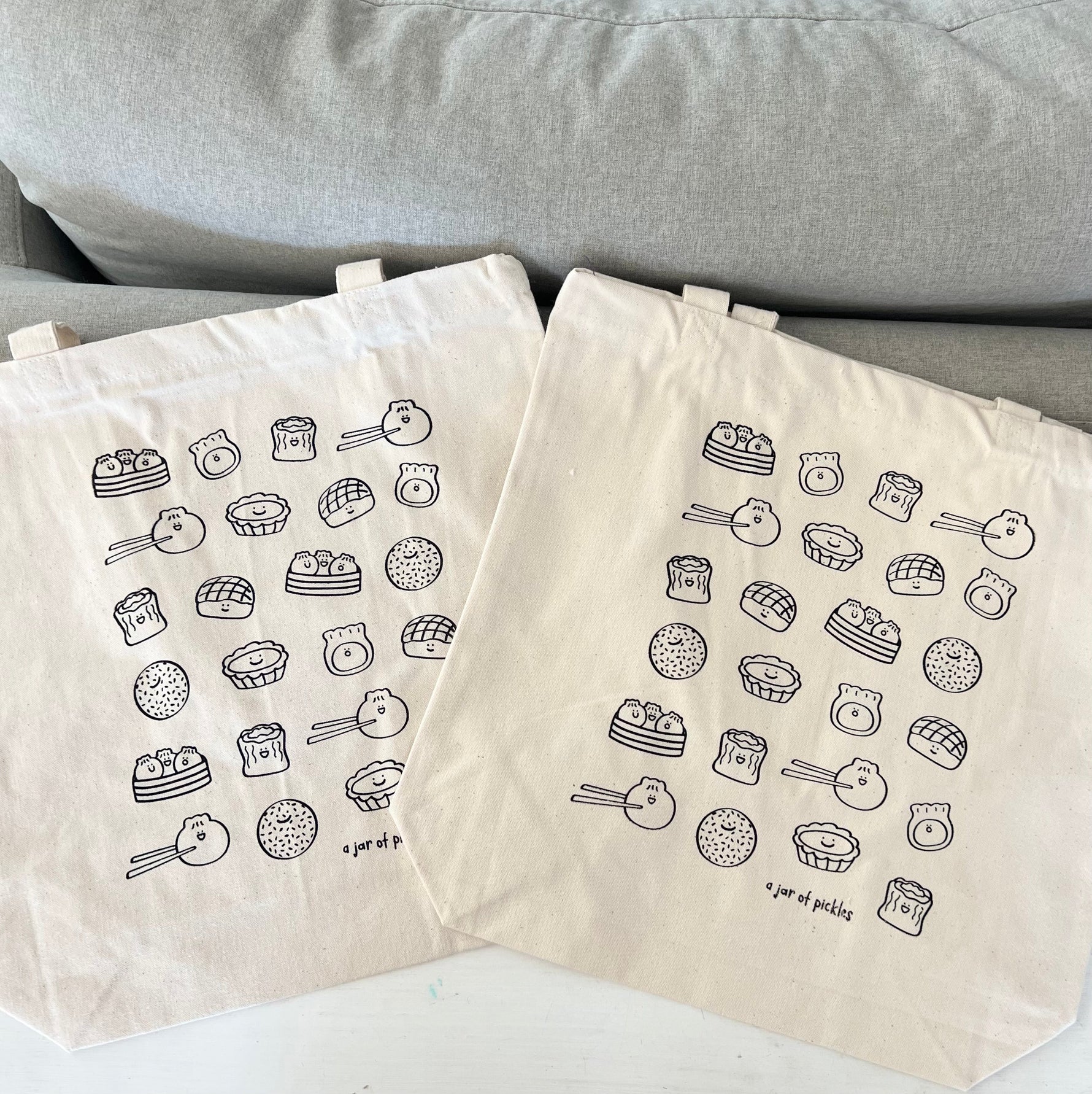 Dim Sum Cotton Tote - Knife Shift