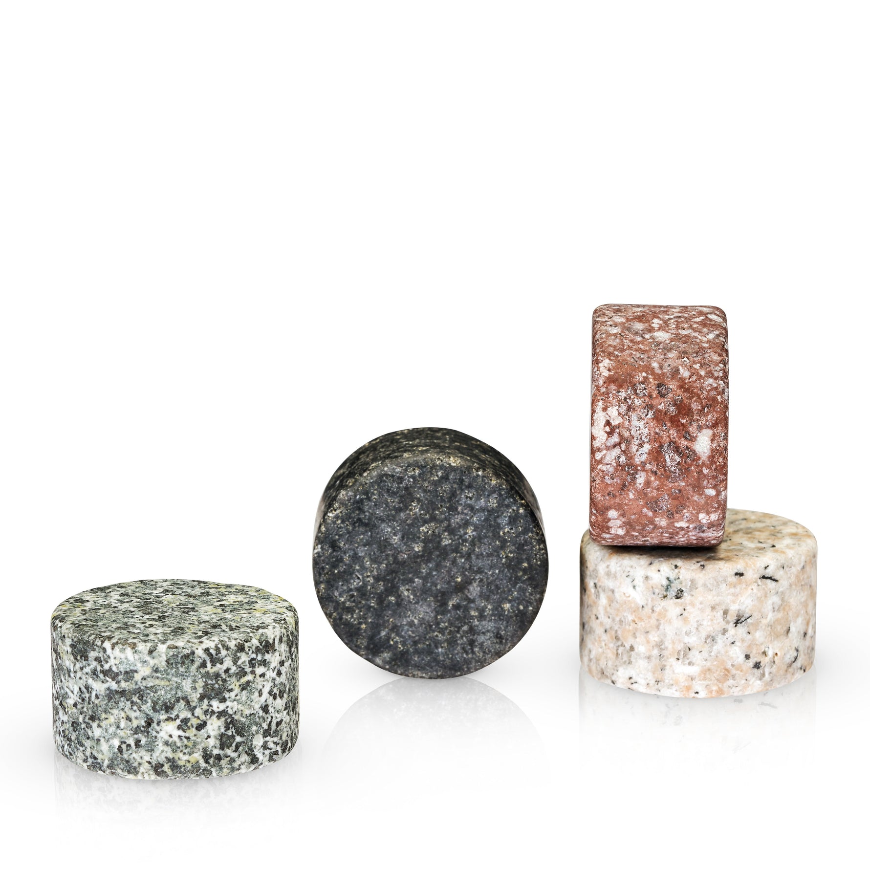 Glacier Rocks Granite Multi-Color Disks Set of 4 - Knife Shift