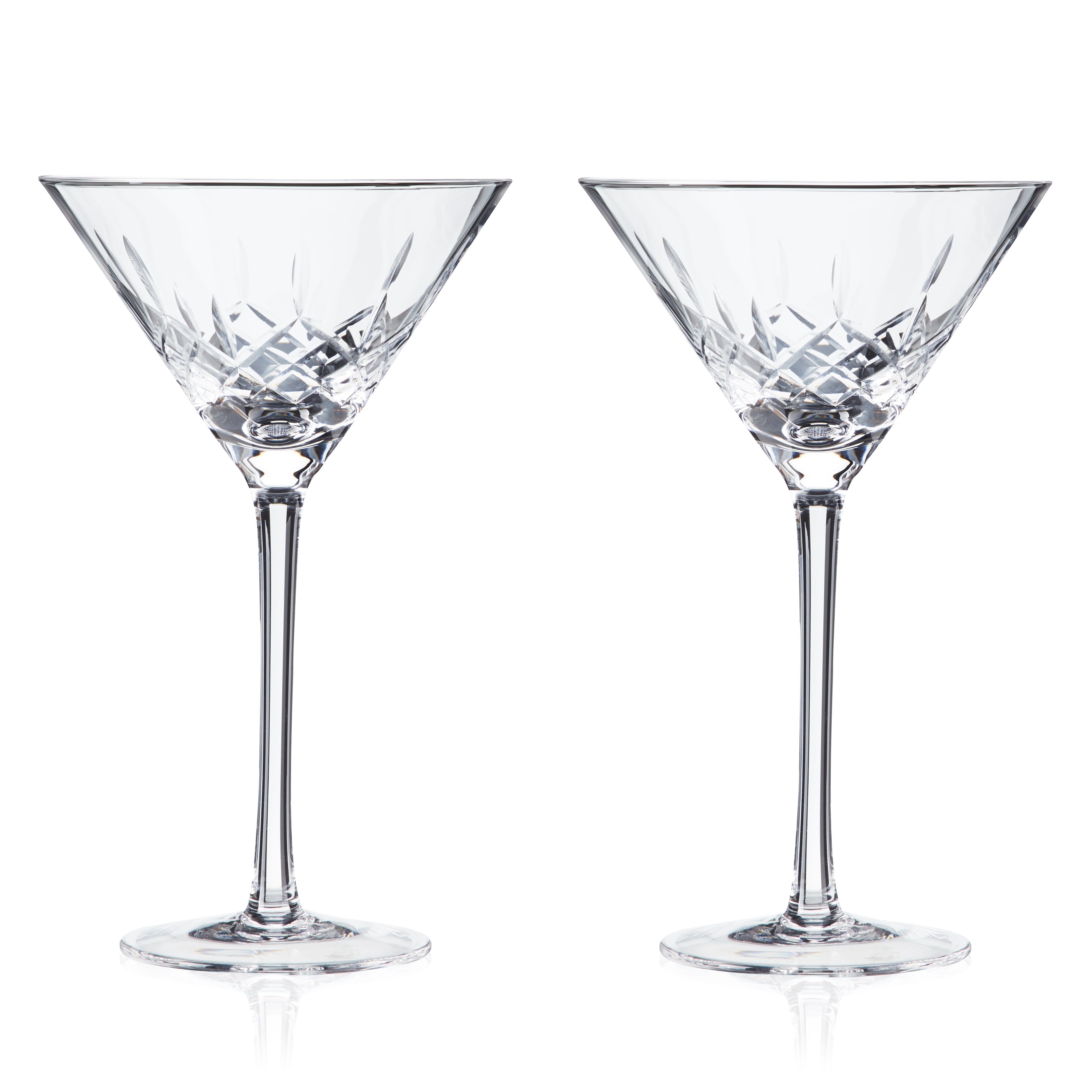 Admiral Crystal Martini Glasses - Thumbnail 2