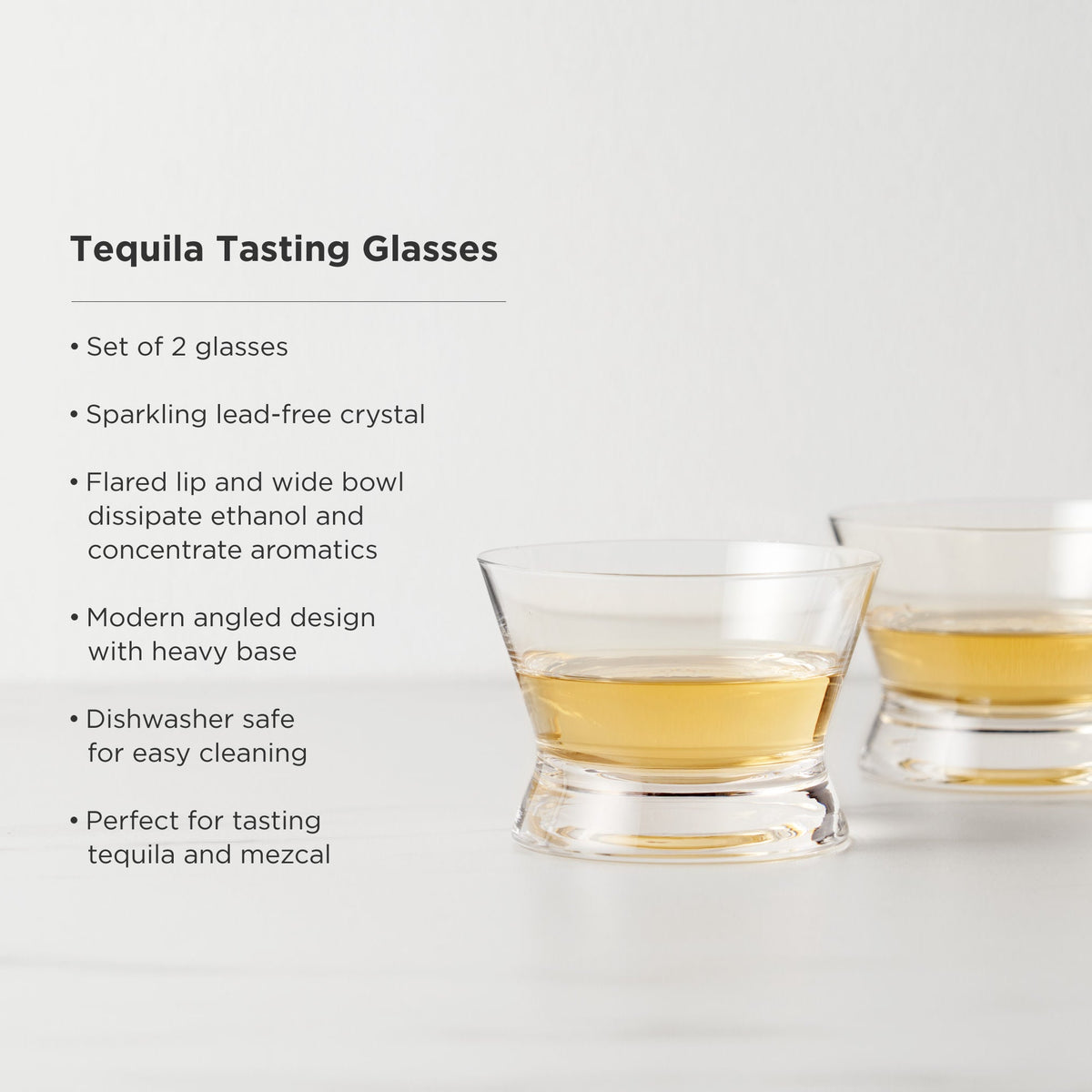 Tequila Tasting Glasses - Knife Shift