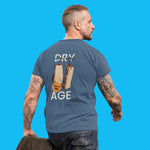 Dry Age Technique - Unisex Heavyweight T-shirt-T-Shirt-gift ideas for foodies-Knife Shift