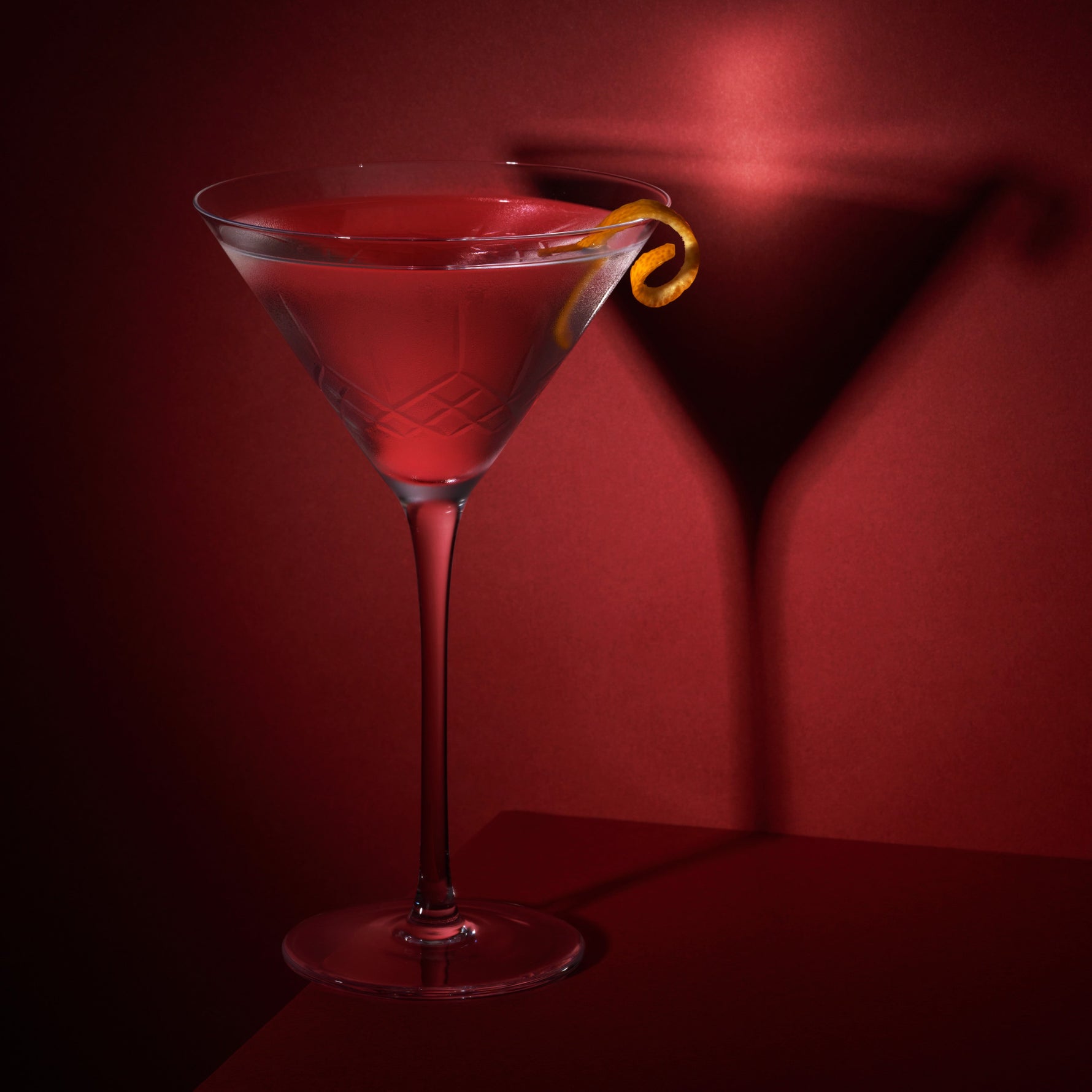 Admiral Crystal Martini Glasses - Knife Shift