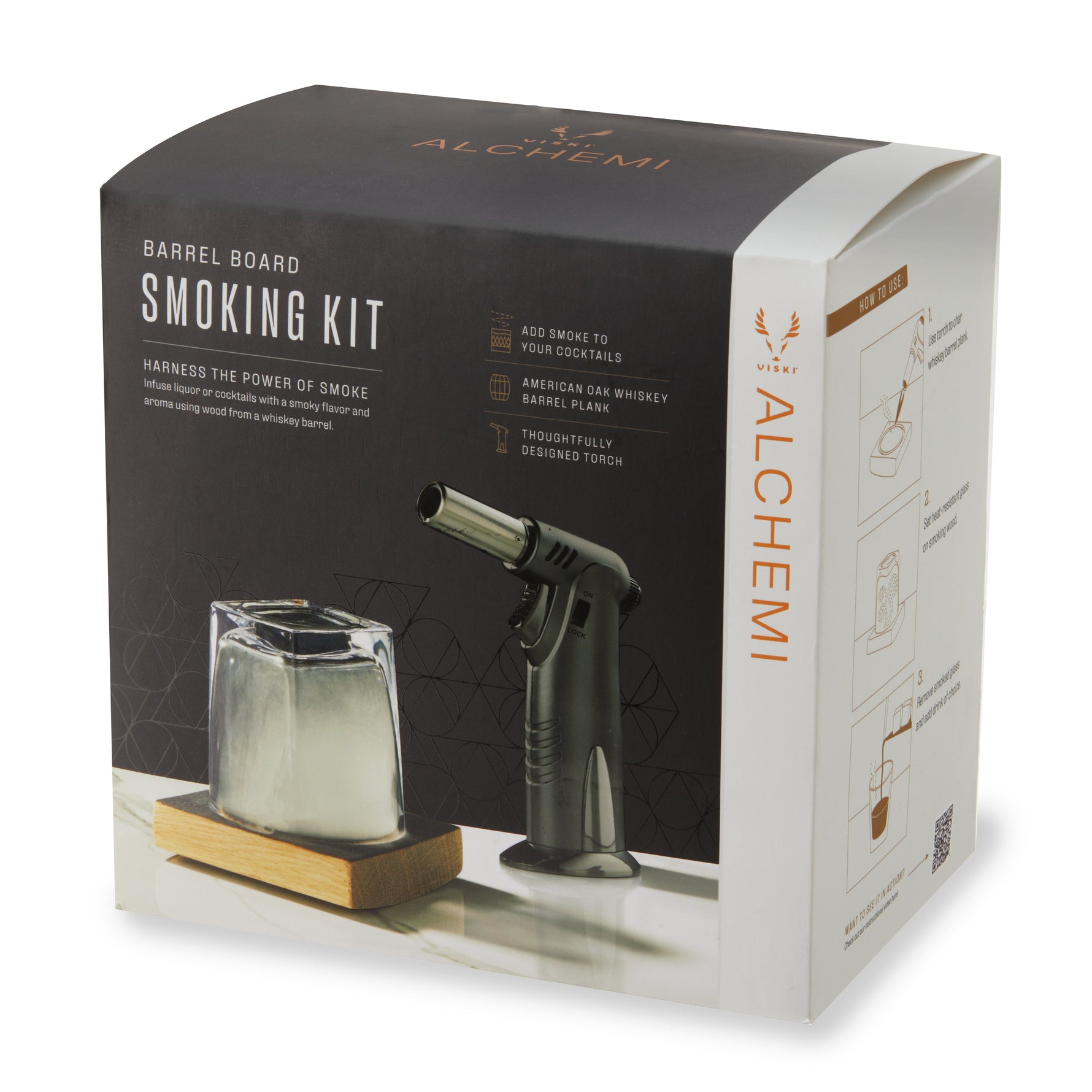Alchemi Barrel Board Smoking Kit - Knife Shift
