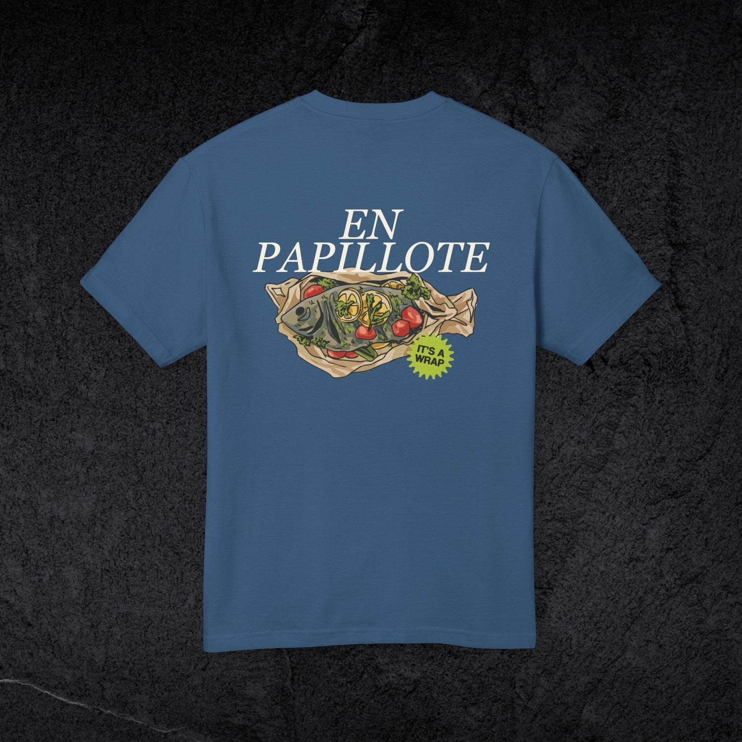 En Papillote Technique - Unisex Heavyweight T-shirt-T-Shirt-gift ideas for foodies-Knife Shift