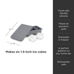 Glacier Highball Ice Cube Tray with Lid - Knife Shift