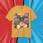 Eyes on Burger - Food Pop Art Unisex Tee-T-Shirt-gift ideas for foodies-Knife Shift