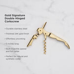 Belmont Signature Waiter's Corkscrew - Knife Shift