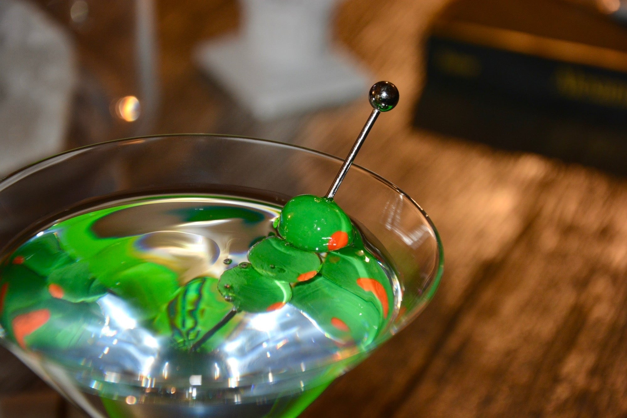 Faux Dirty Martini Decor - Thumbnail 4
