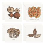 Mini Cards Set / Mushrooms - Knife Shift