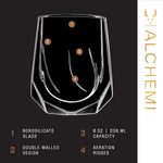Alchemi Aerating Wine Tasting Glass - Knife Shift