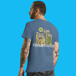 Fermentation Technique - Unisex Heavyweight T-shirt-T-Shirt-gift ideas for foodies-Knife Shift