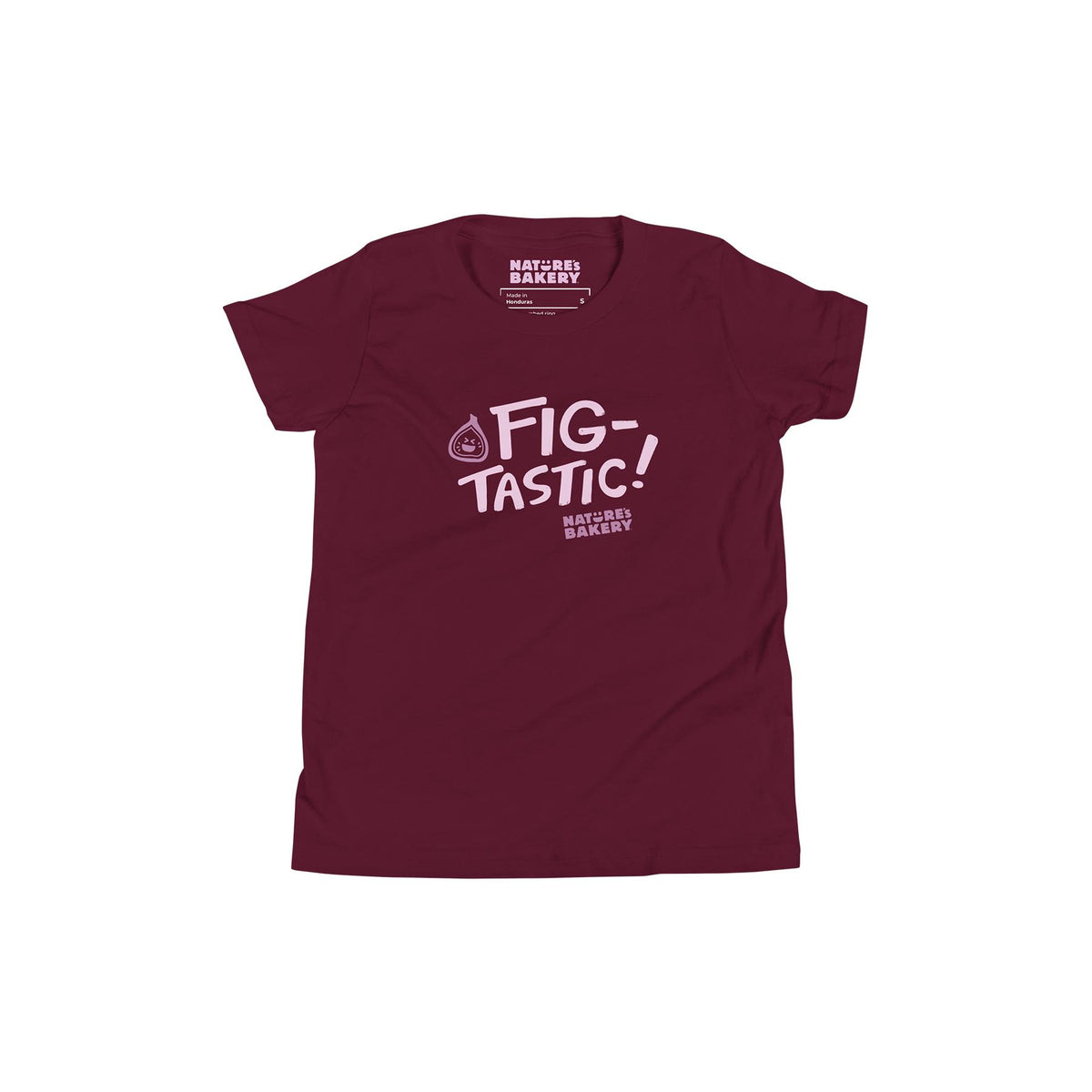 Figtastic Youth T-Shirt - Maroon - Knife Shift