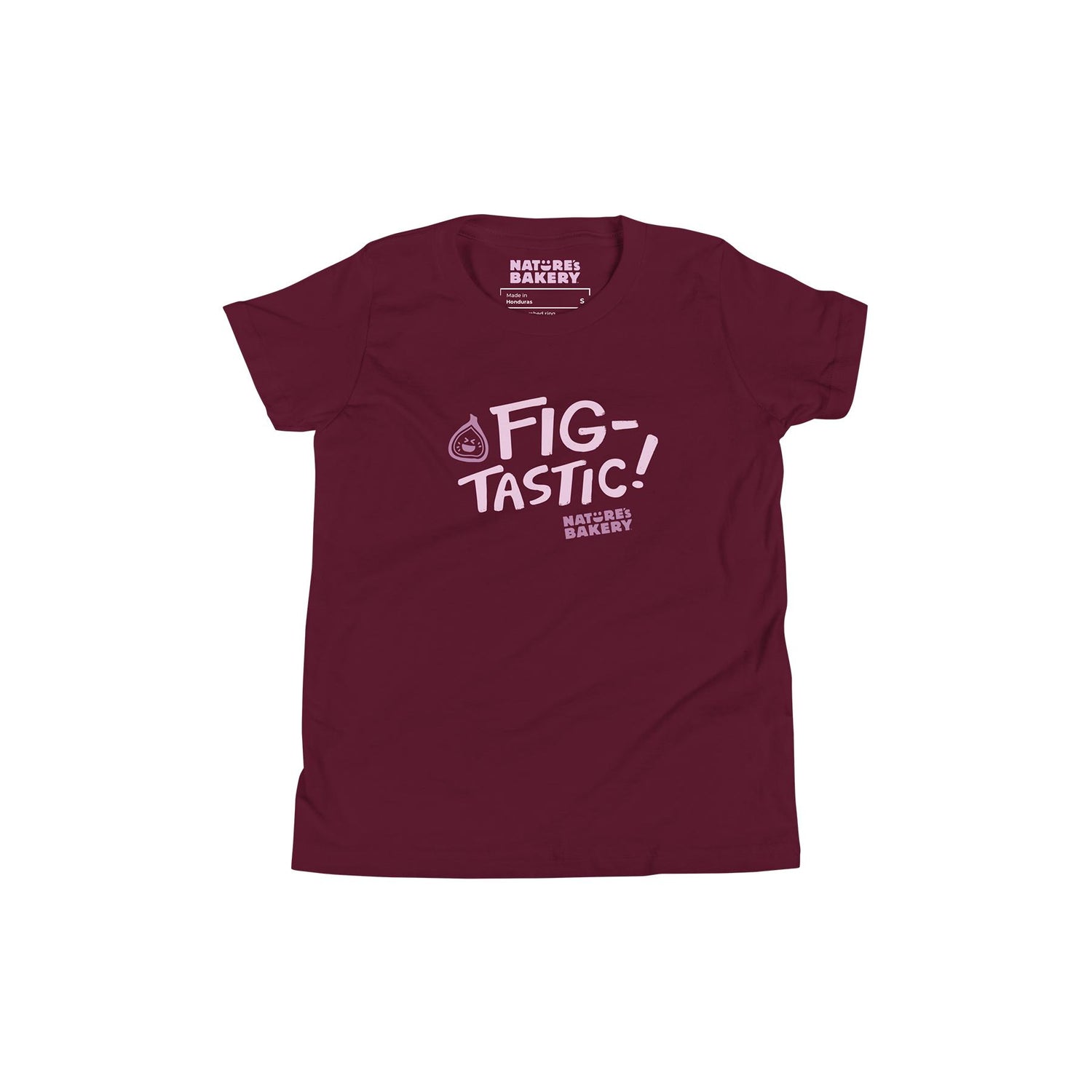 Figtastic Youth T-Shirt - Maroon - Knife Shift