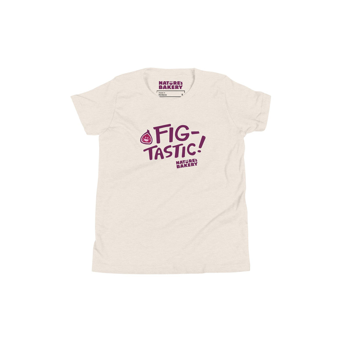 Figtastic Youth T-Shirt - Oatmeal - Knife Shift