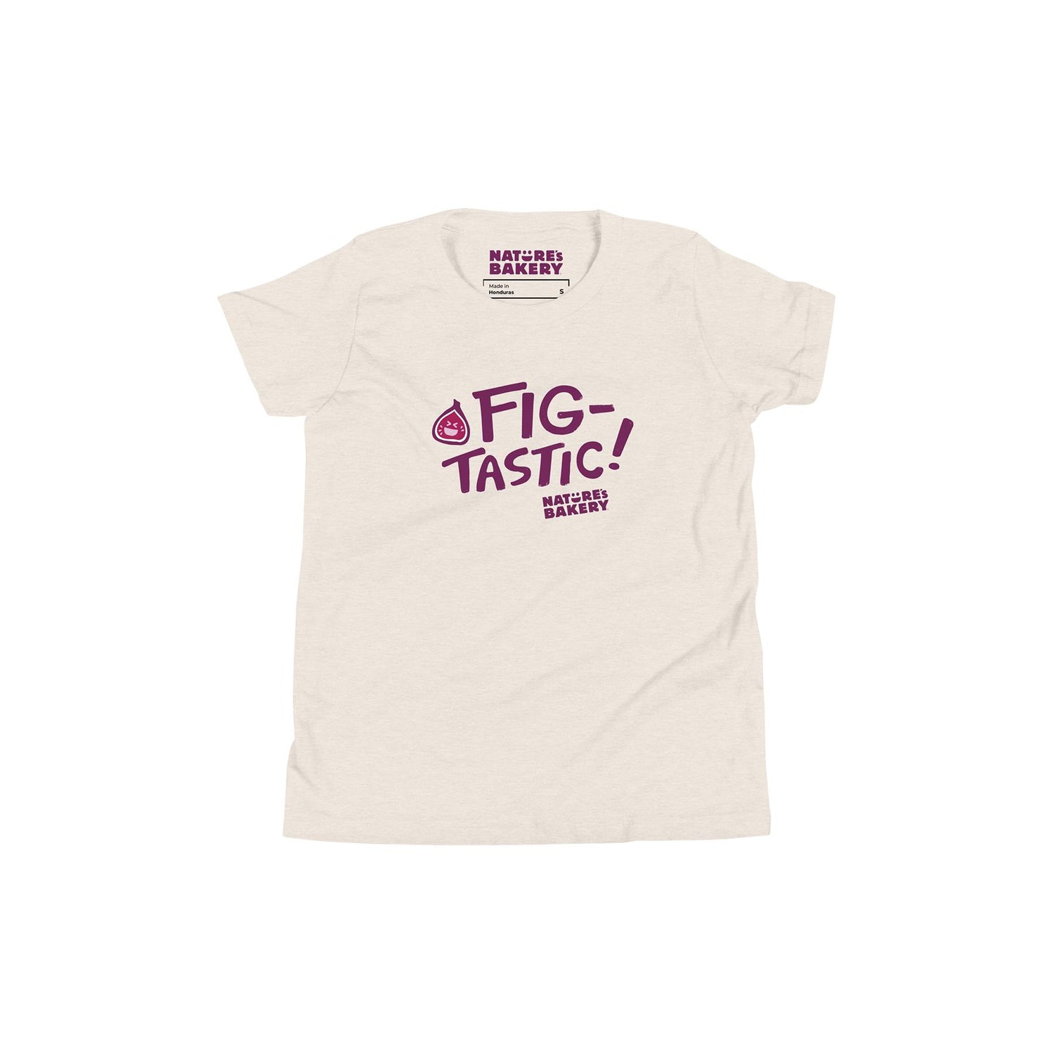Figtastic Youth T-Shirt - Oatmeal - Knife Shift