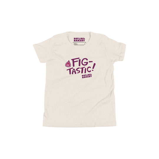 Figtastic Youth T-Shirt - Oatmeal - Knife Shift