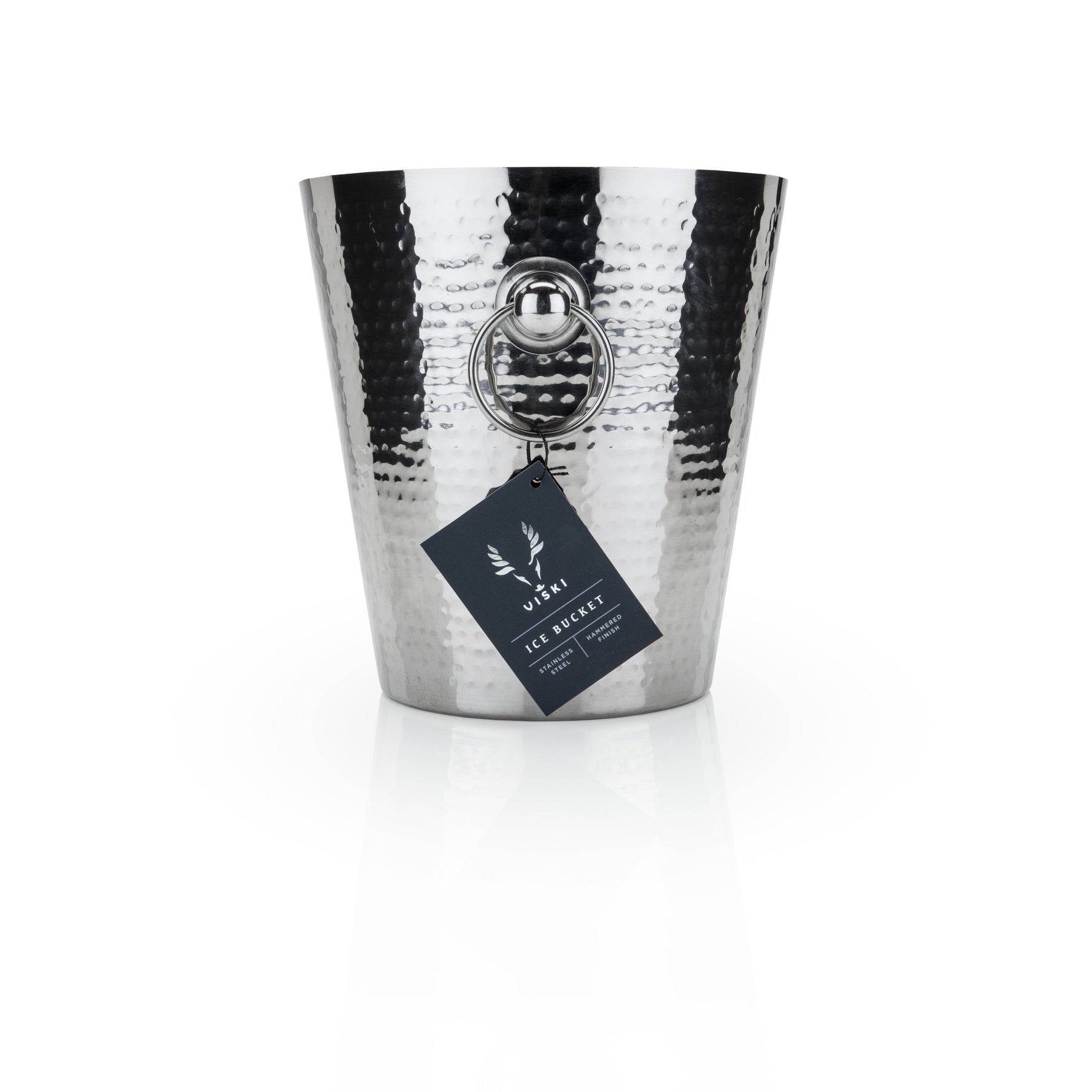 Irving Stainless Steel Hammered Ice Bucket - Knife Shift