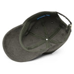 Food is: Caricature - Embroidered Vintage Corduroy Cap-Embroidered Hats-gift ideas for foodies-Knife Shift