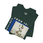 Food is: Caricature | Unisex T-Shirt - Asparagus Ballet Dancer-T-Shirt-gift ideas for foodies-Knife Shift